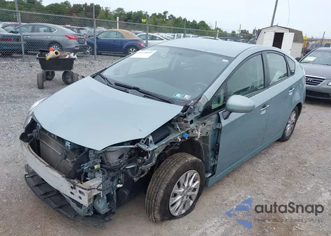 2013 Toyota Prius Plug-In from USA, damaged, VIN JTDKN3DP0D3032342